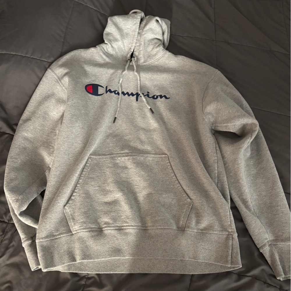 Champion Kids Gray Logo Sweatpants & Joggers